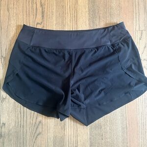 Athleta Run with It 3.5" Shorts-Black-Size 2X
